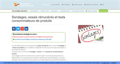 Desktop Screenshot of essai-remunere.fr